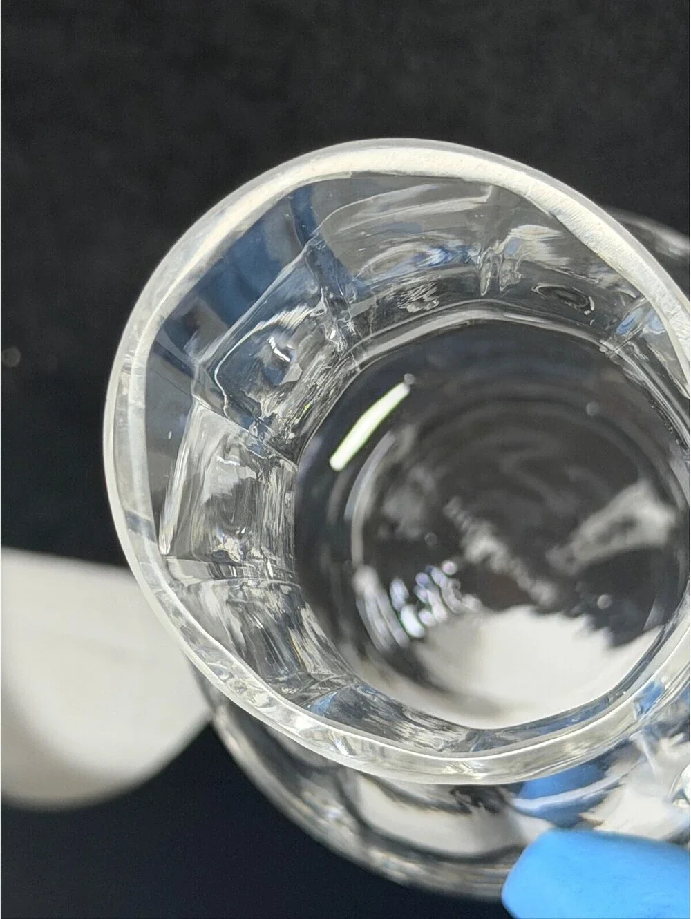 Wedgwood Clear Crystal Glass Pitcher Elegant Serving Piece